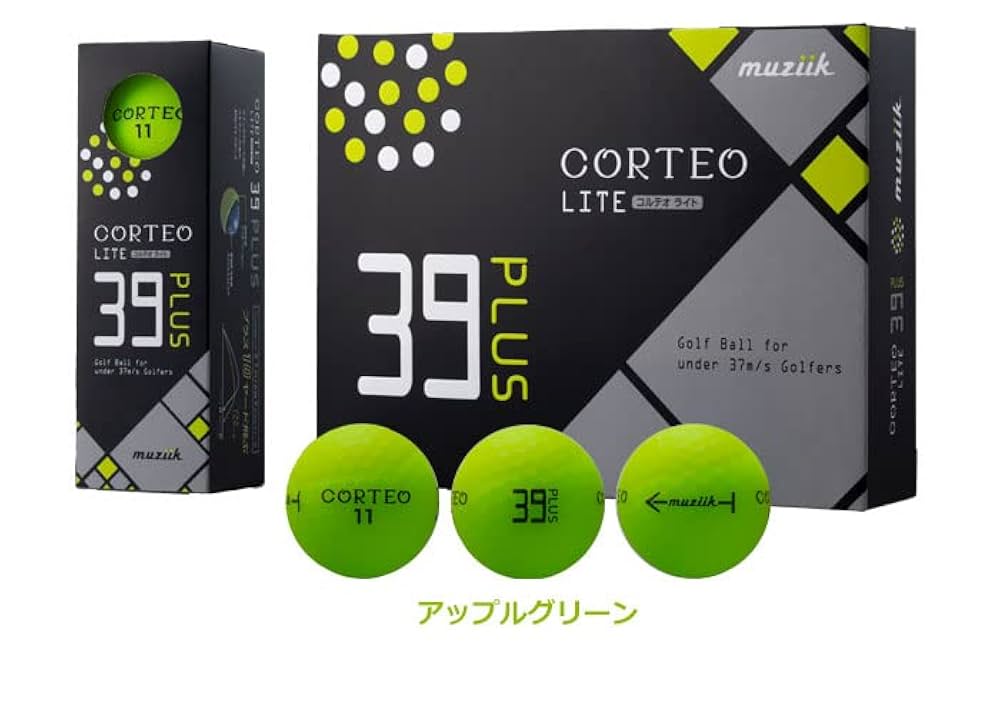 Amazon | Muziik ムジーク コルテオ39 PLUS(プラス) ゴルフ
